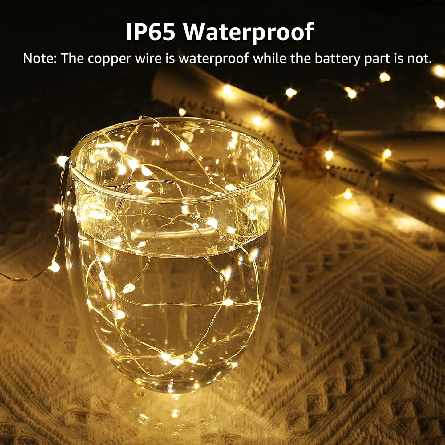Lepro Micro Copper Wire String Lights (4/8 Packs)