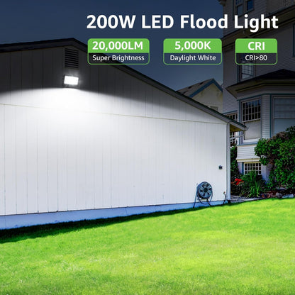 Lepro 200W LED Floodlight Outdoor