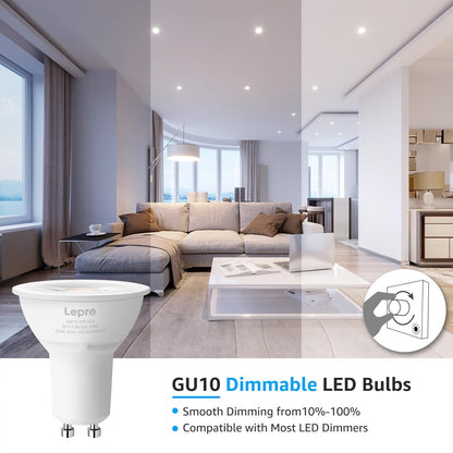 Lepro GU10 LED Bulbs Dimmable