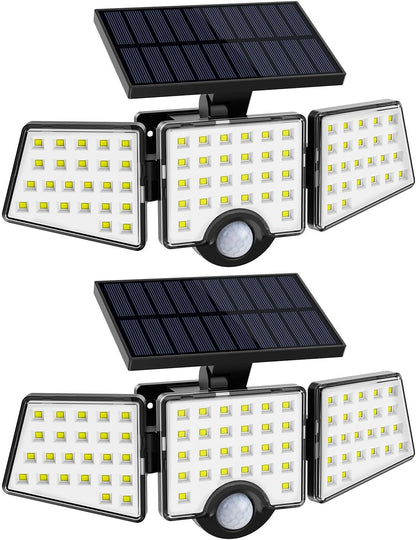 LE Solar Motion Sensor Flood Lights Outdoor - 1000LM
