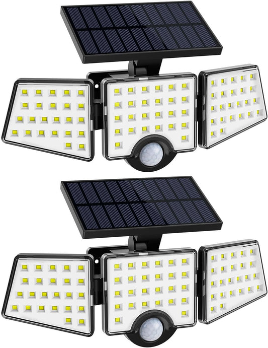 LE Solar Motion Sensor Flood Lights Outdoor - 1000LM