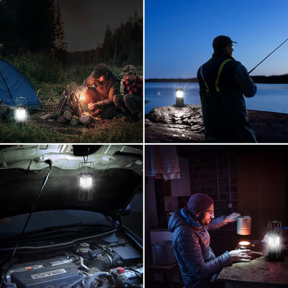 Lepro LED Camping Lantern (190 lm, AA Battery Powered, Waterproof)