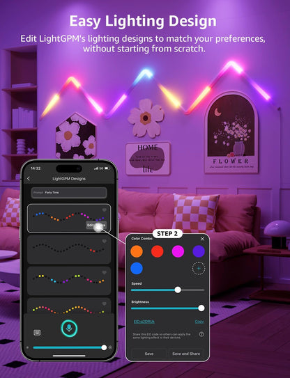 Lepro WL1 AI Smart RGB Wall Lights