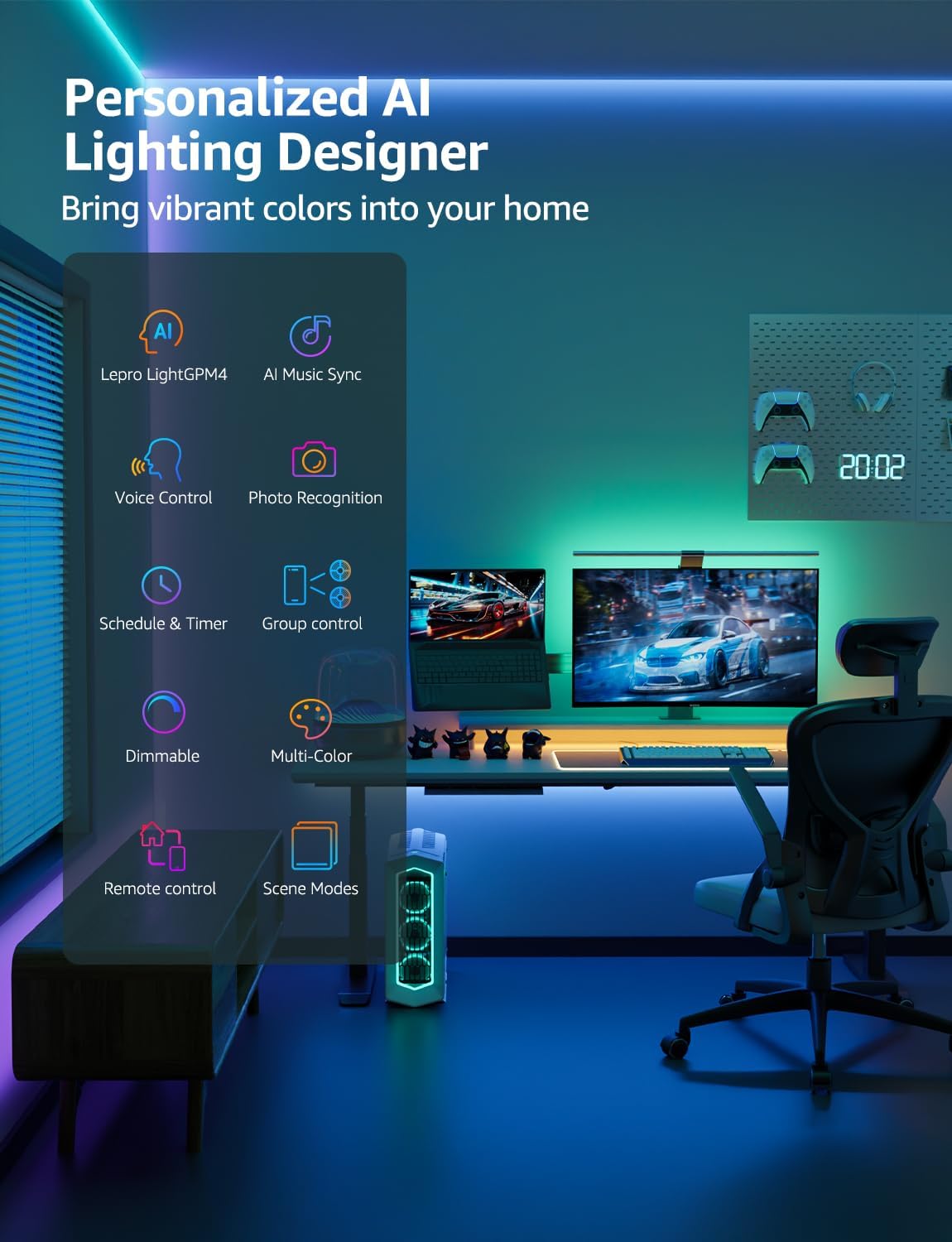 Lepro SE1 AI Smart LED Strip Lights