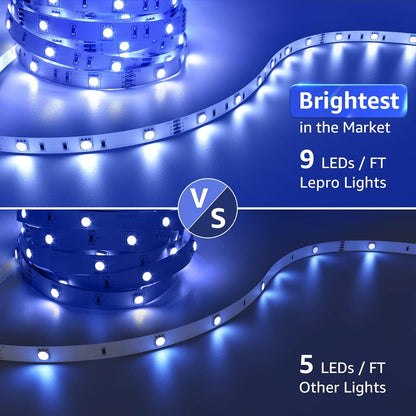 Lepro Flexible RGB LED Strip Lights (32.8ft)