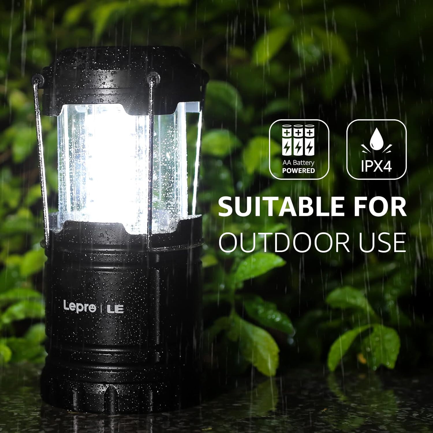 Lepro LED Camping Lantern 2-Pack