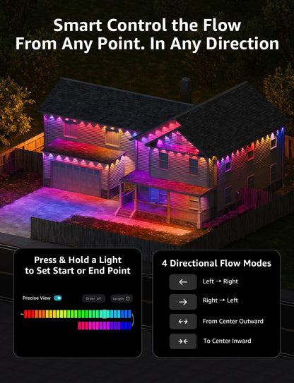 Lepro EE1 AI-Powered Permanent Outdoor Lights