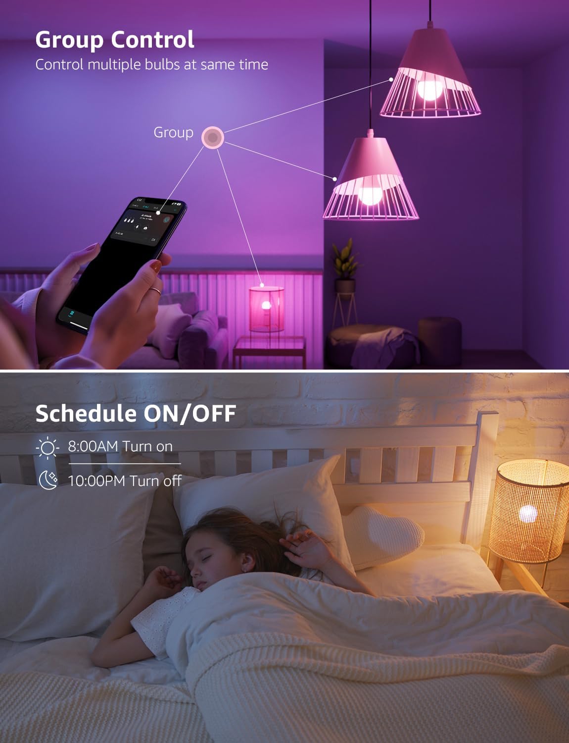 Lepro B1 AI Smart Light Bulbs