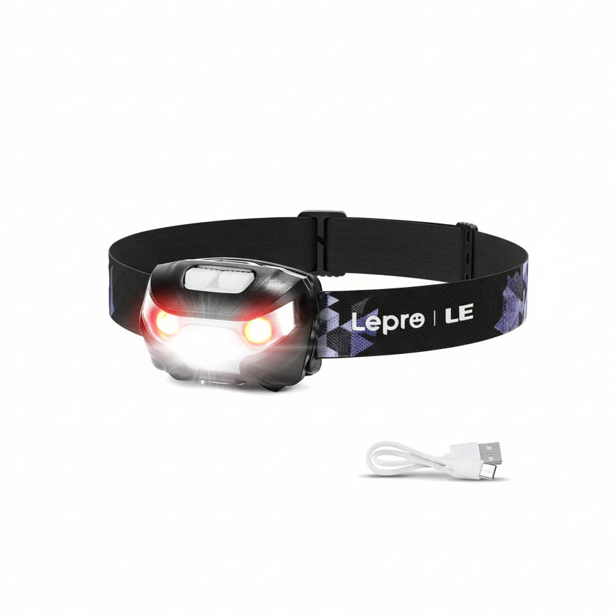 Lepro LED Headlamp Rechargeable L3200 High Lumen Head Lamp