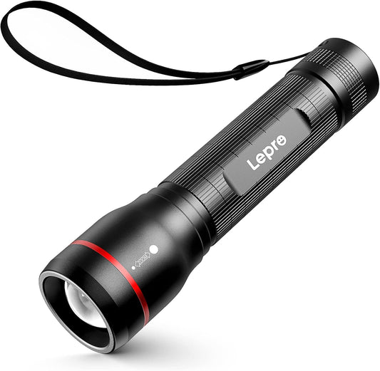 Lepro LED Tactical Flashlight (AA Battery)