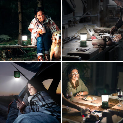 Lepro Battery Powered Camping Lantern (1500LM, Waterproof)