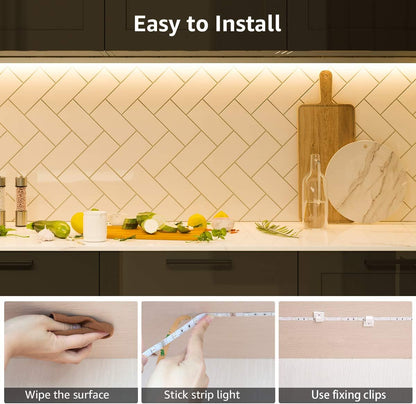 Lepro LED Strip Light (32.8ft, Warm White)