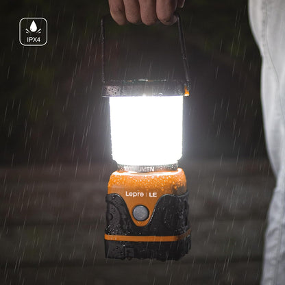 Lepro Battery Powered LED Camping Lantern (Waterproof, 1000LM, 4 Lighting Modes)