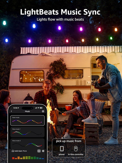 Lepro ZB1 AI Smart Outdoor String Lights