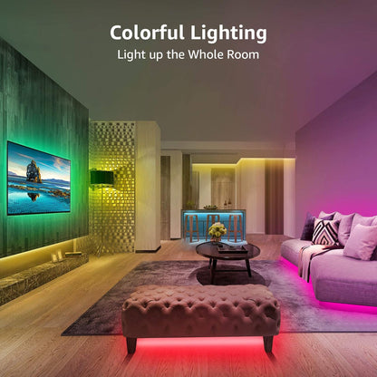 Lepro RGB LED Strip Lights 65.6ft