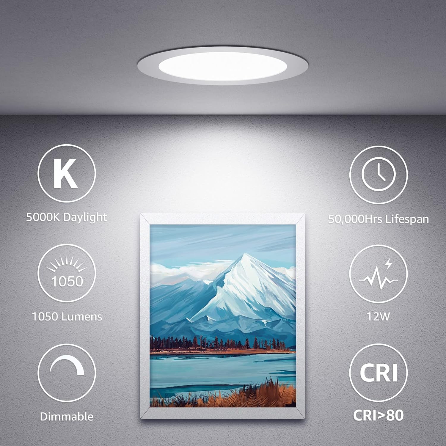 Lepro 6 Inch LED Recessed Lighting