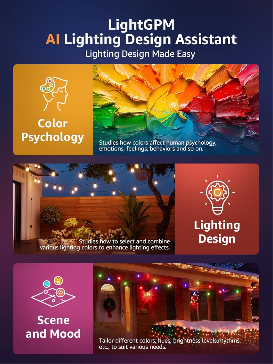 Lepro ZB1 AI-Powered Smart Outdoor String Lights