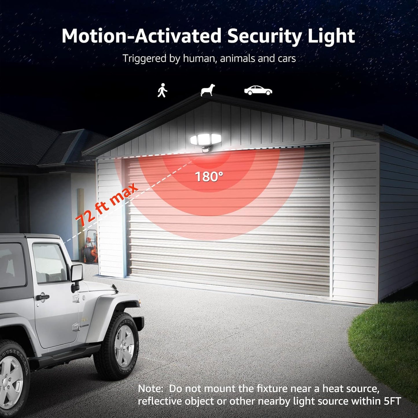 Lepro Outdoor LED Flood Light