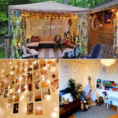 Lepro Fairy Curtain Lights (9.8 x 9.8 ft)