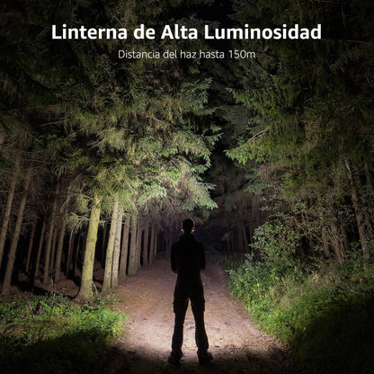 Lepro 2-Packs LED Flash Light LE1000 High Lumens, Mini Multifunction Tactical Flashlight , Zoomable, Waterproof, Adjustable Brightness, for Camping, Outdoor and Emergency Use (AAA Batteries Included)