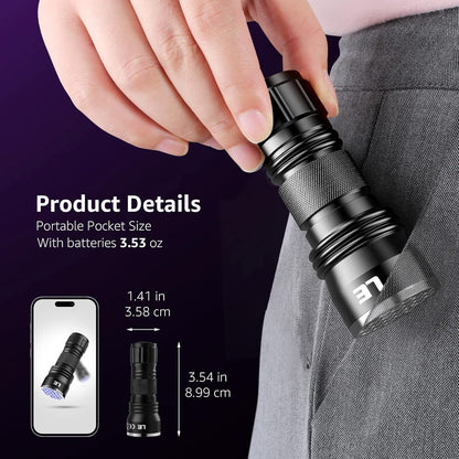 Lepro LE Black Light Flashlight with 21 LEDs