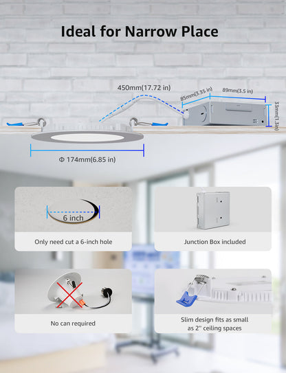 Lepro R2 AI LED Recessed Light