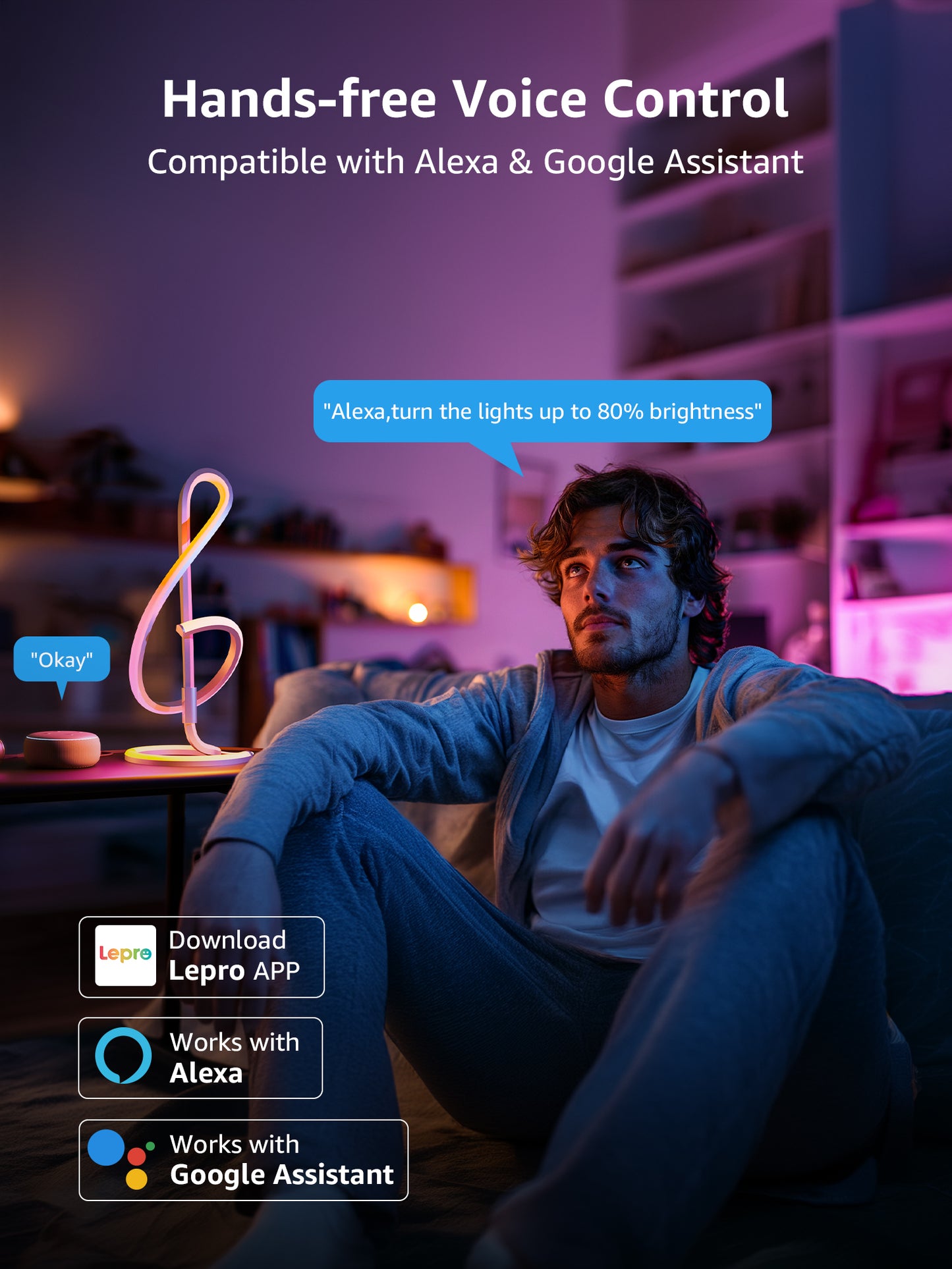 Lepro TB2 AI Smart Table Lamp