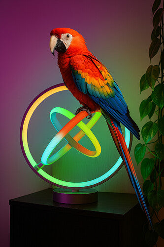 Ever dreamed of having a Scarlet Macaw parrot