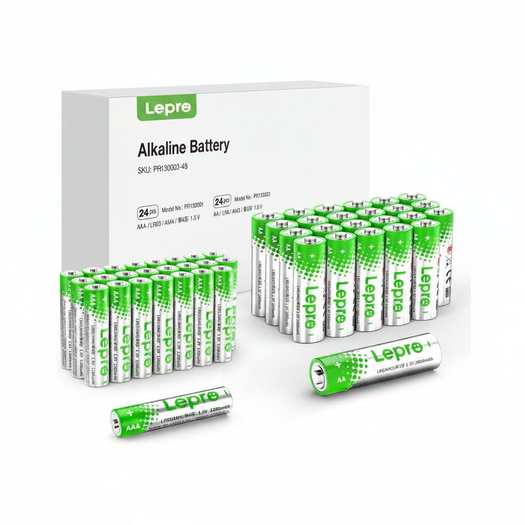 Lepro Batteries Variety Pack _AA and AAA Batteries Combo 48 Pack