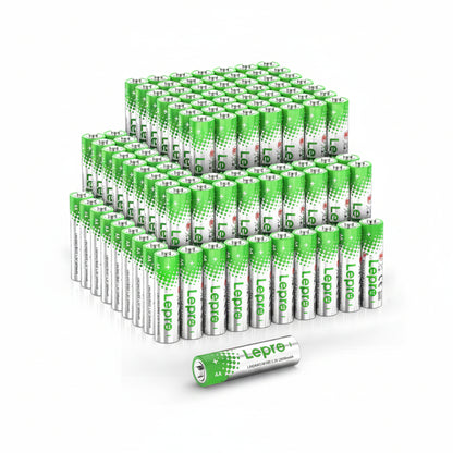 Lepro 1.5V AA Alkaline Batteries 100 packs