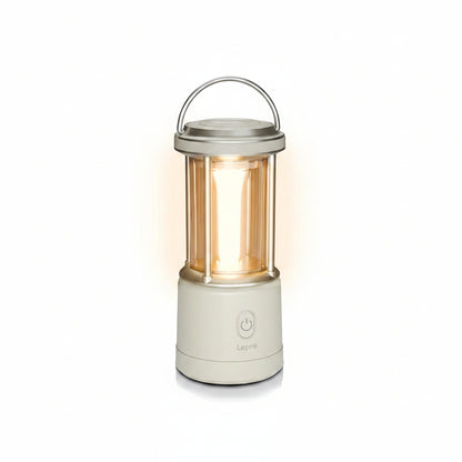 Lepro 1100LM Battery Powered LED Camping Lantern, Waterproof Tent Light with 5 Light Modes, Camping Essentials, Portable Lantern Flashlight for Camping, Emergency Light, Power Outage, Not Rechargeable