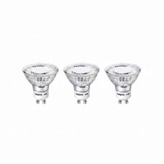 Lepro GU10 LED Light Bulbs daylight white 3 packs