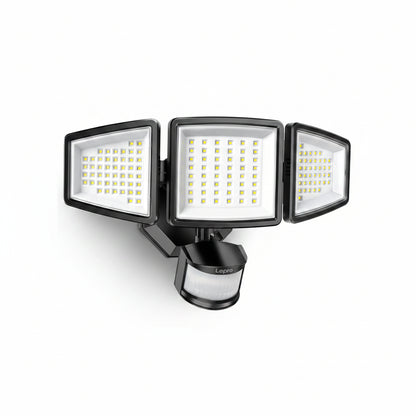 Lepro Triple-head LED flood light with motion sensor 3200lm