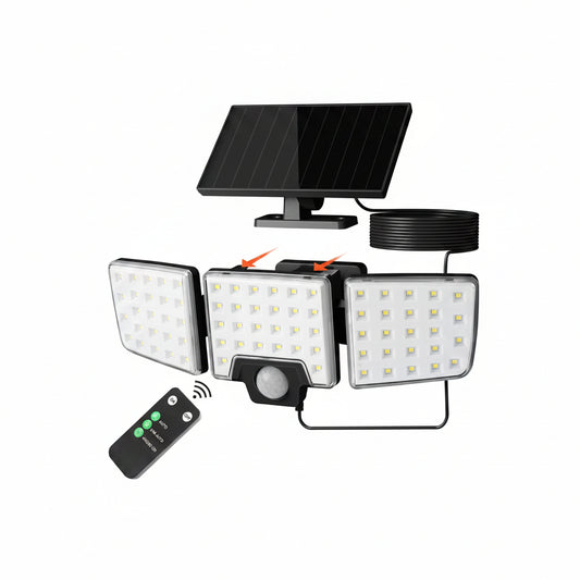 Lepro Outdoor Solar Security Lights with Motion Sensor