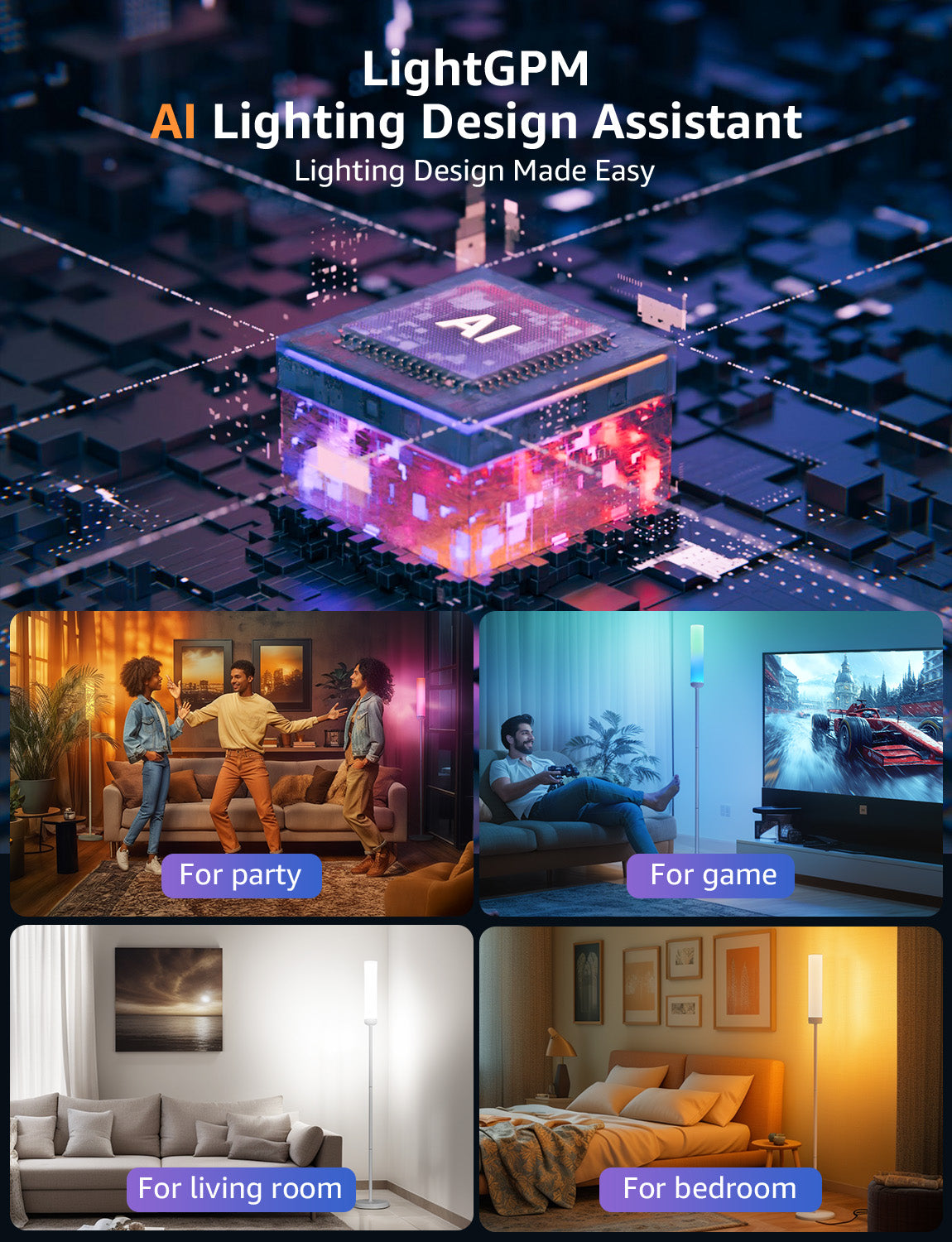 Lepro O1 AI Floor Lamp