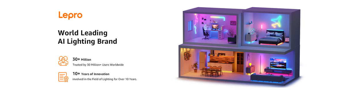 Lepro Official Store | Smart Lighting, LED Bulbs & Strip Lights – Lepro US