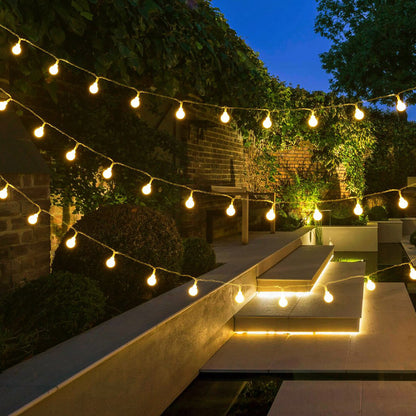 Lepro 16.4ft Battery Powered LED Globe String Lights