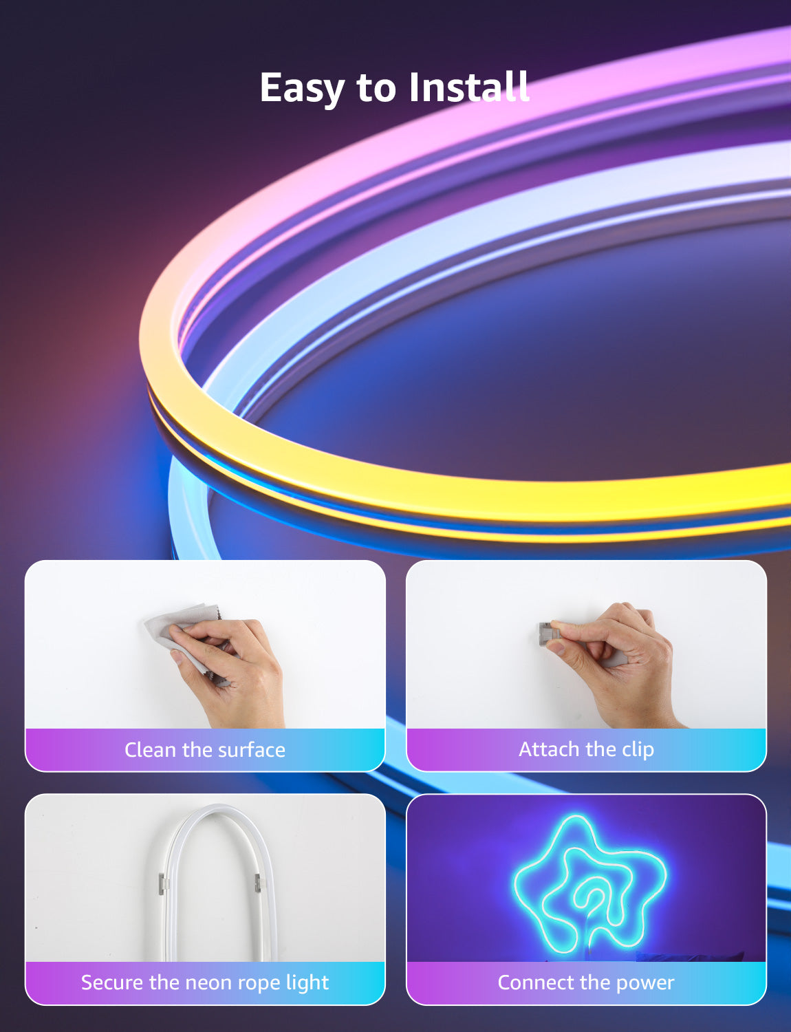 Lepro N1 AI Smart RGB Rope Lights