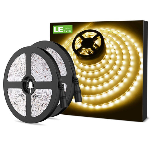 Lepro Flexible LED Light Strip (16.4ft, Warm White, Cuttable)
