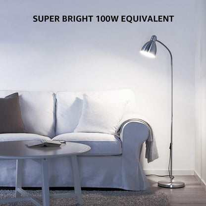 Lepro A19 E26 LED Light Bulbs (1500 Lumens, Daylight White, Energy-Saving)