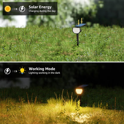 Lepro Warm White Solar Garden Lights (2-Pack)