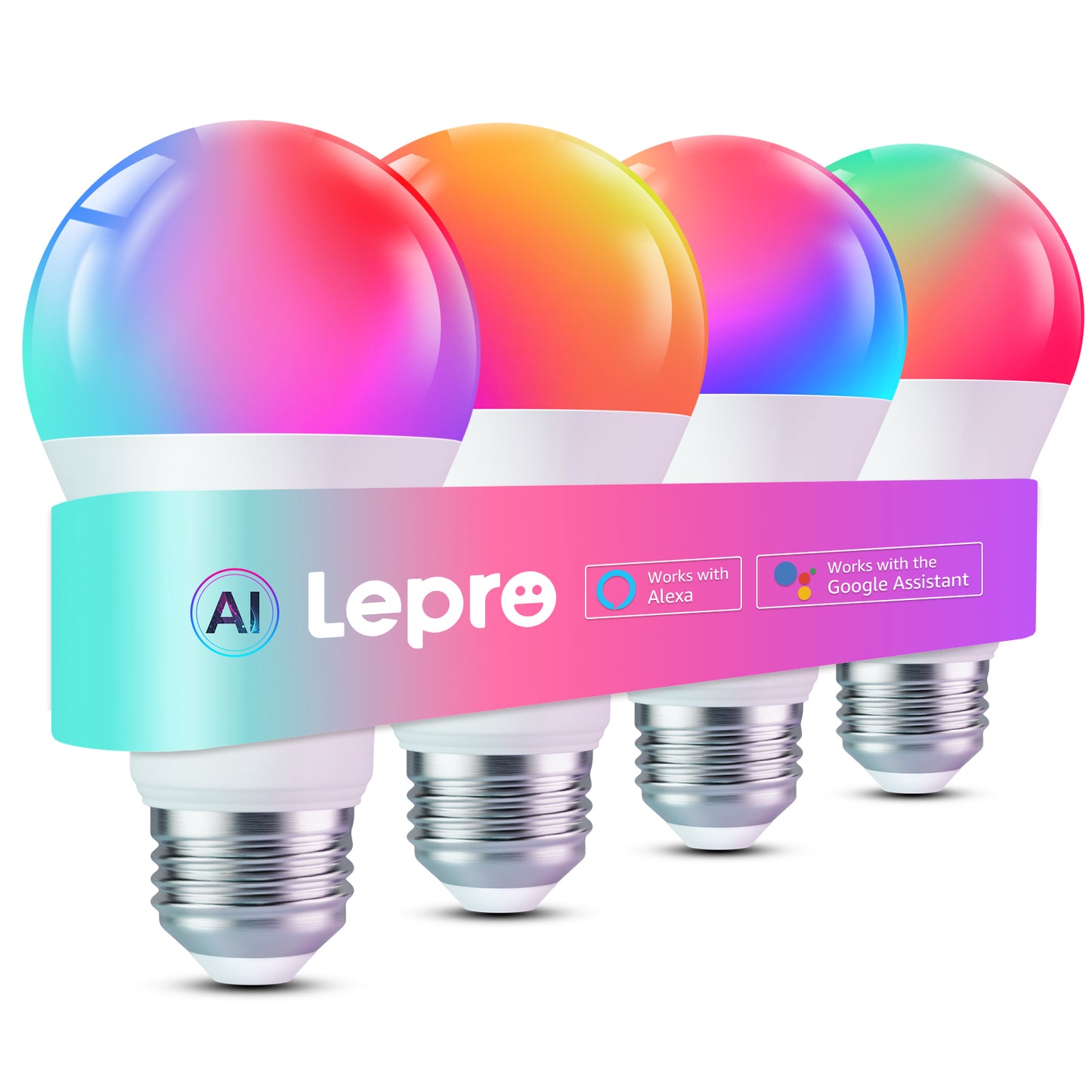 Lepro B2 AI Smart Light Bulbs