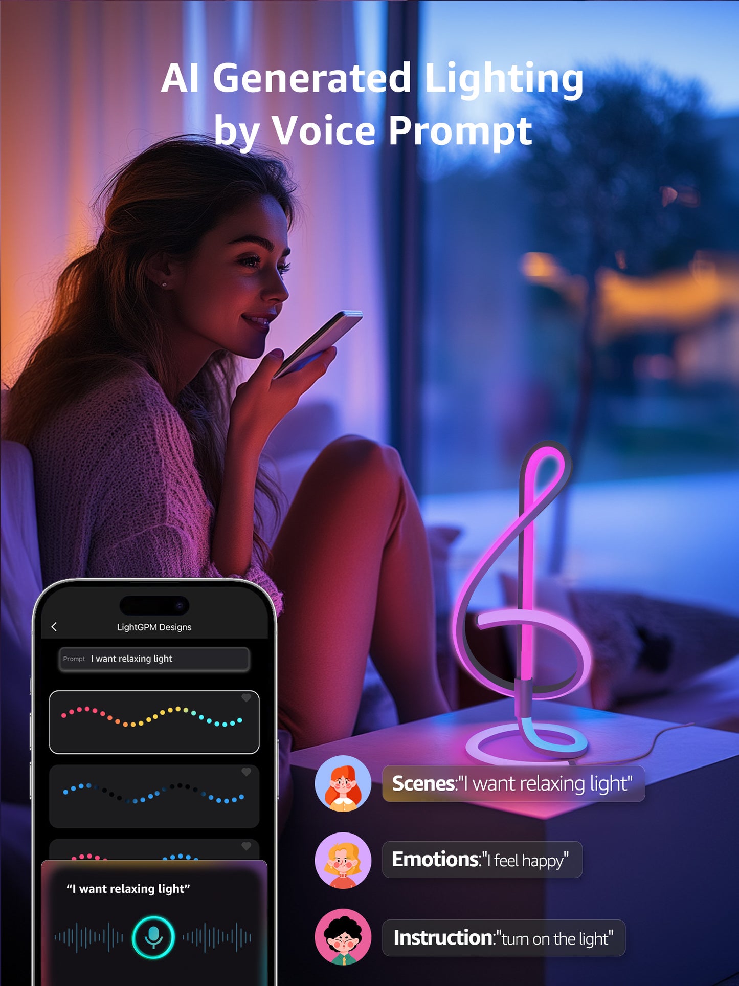 Lepro TB2 AI Smart Table Lamp