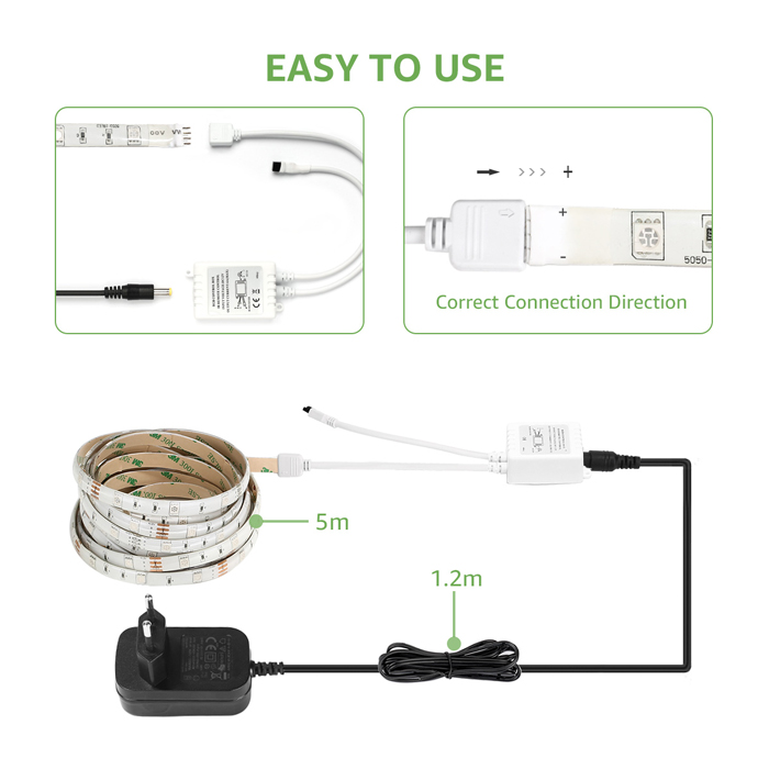 connect tiktok led strip lights
